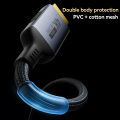 Jasoz Type C to HDMI Cable Adapter Support 4K 60Hz No delay for Android SAM S23 Laptop M1 Tablet pro HDMI Cable For Phone Computer Projector Monitor. 