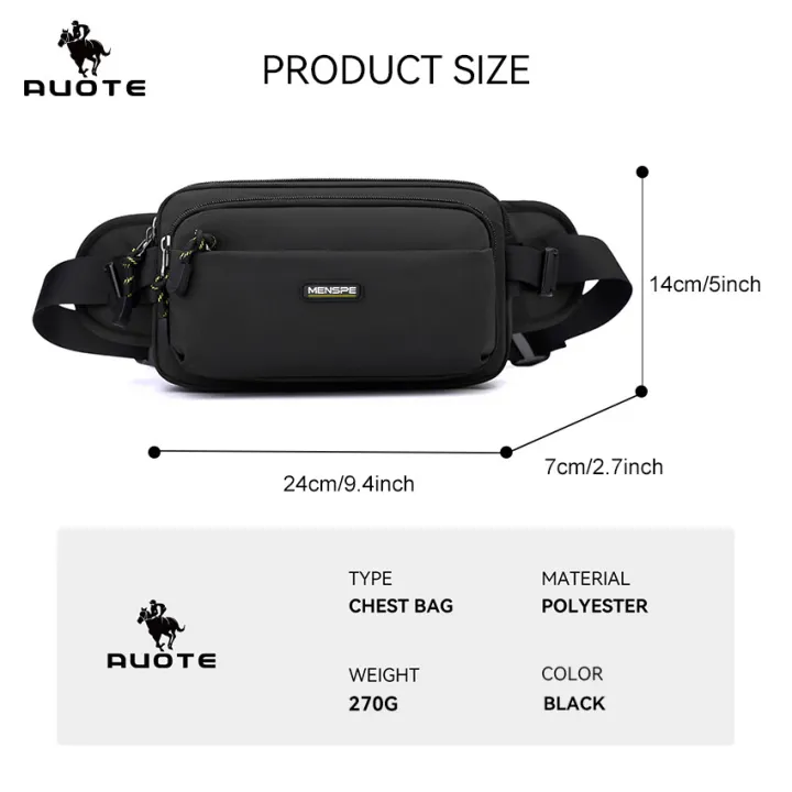 (Preorder)AUOTE%20Men's%20Bag%20Nylon%20Front%20Chest%20Bag%20Multi-layer%20Crossbody%20Bag%20Zipper%20Waterproof%20Bag%20Sports%20Shoulder%20Bag%20Street%20Travel%20Tote%20Bag%20for%20Work%20or%20Business%20-%20Image%209