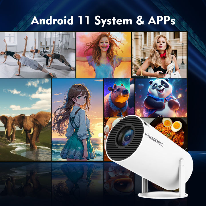 Tech%20Infinite%20Smart%20Projector%20MA300%204K%20Input%20Android%2011%20Dual%20WIFI%207800%20lumens%20260ANSI%20BT5.0%201280*720P%20Home%20Cinema%20Outdoor%20Indoor%20Portable%20Projector%20With%20Apps%20Built-in,%20With%20Wi-Fi%20and%20Bluetooth%20Connection%20-%20Image%208