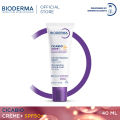 Bioderma Cicabio SPF 50+ Repairing Cream  - 40 ML (Skin Rejuvenation, repair cream, Healing Cream). 