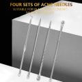 Pimple Remover Extractor Kit 4 Pcs, Acne  Blackhead Removal Tool Set Sets & Kits. 