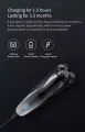 Newest Xiaomi Youpin Enchen Black Stone 3 3D Electric Shaver IPX7 Waterproof Washable Type-C Rechargeable Razor For Men. 