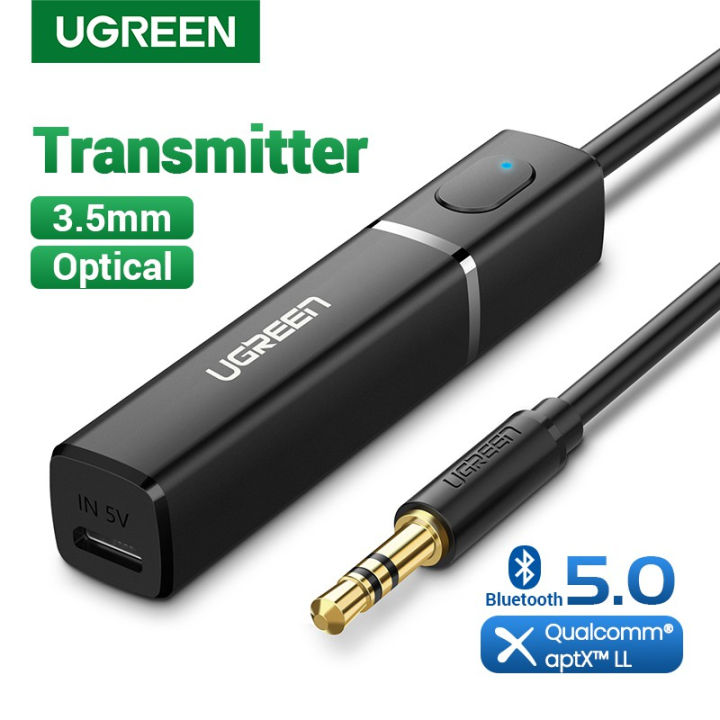 (Preorder)%20UGREEN%20Wireless%20Bluetooth%205.0%203.5mm%20Audio%20Transmitter%20Adapter%20with%20Microphone%20-%20Image%207