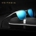 (Preorder) VEITHDIA Sunglasses Polarized Lens Retro Style 6623 အမျိုးသားသုံး နေကာမျက်မှန်. 