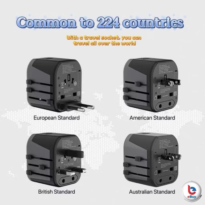 Philips%20World%20Travel%20224%20Countries%20Universal%20Adapter;%20Conversion%20Plug,%20Global%20Universal,%20British%20standard%20European%20Asian%20standard%20plug%20converter,%20universal%20socket;%20travel%20adapter%20+%203%20in%201%20charger%20(free%20gift)%20-%20Image%207