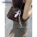 (Preorder)MOUSSON Women's ShouldeVB Bag Retro Props Simple High-end Underarm Handbag Tote Bag အမျိုးသမီးဘေးလွယ်အိတ် . 