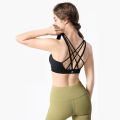 (Preorder) Camel Women's Sports Underwear Shockproof Cross Back Exercise Sports Bra အမျိုးသမီးဝတ်အားကစားအင်္ကျီ. 