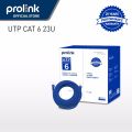 Prolink UTP 23AWG 0.53mm Cable Bare Copper Lan Cable CAT6 23U-BLU )/ Full Copper_KMD. 