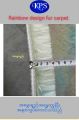 Rainbow color design fur carpet (4'x6' & 6'x6.5') သက်တန့်ဒီဇိုင်းမွှေနုကော်ဇော. 