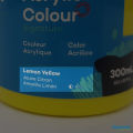 Lemon Yellow – 300ml – Acrylic Paint – Mont Marte. 