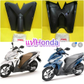(Preorder) Black Plastic Keyhole Cover for Click 125i, Old Model, First Generation (Matte Black Inner Windshield), Genuine, Honda, Free Shipping, 81141-KZR-700ZD. 