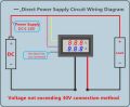 Digital Voltmeter Ammeter DC 100V 10A Panel. 