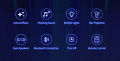 Recci RSK-W22 Starry Sky Creative Wireless Bluebooth Speaker. 