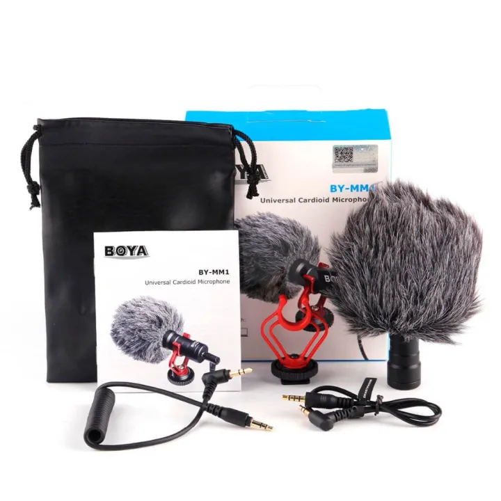 BOYA%20by-MM1%20Universal%20Cardiod%20%20Microphone%20for%20iPhone%20Android%20Smartphone%20PC%20Canon%20Nikon%20DSLR%20Camera%20Recording%20Vlog%20-%20Image%203