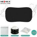 (Preorder) NEENCA Castor Oil Wrap,Organic Cotton Cloth for Liver Detoxification,Massage Roller Ball,Thyroid Gland,Constipation,Tumor,Inflammation. 