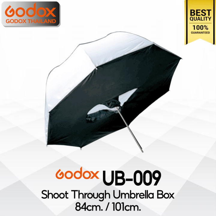 (Preorder)Godox Umbrella UB-009 Shoot Through Umbrella Box ร่มทะลุ แบบกันแสงย้อนกลับ 84 / 101 ซม.