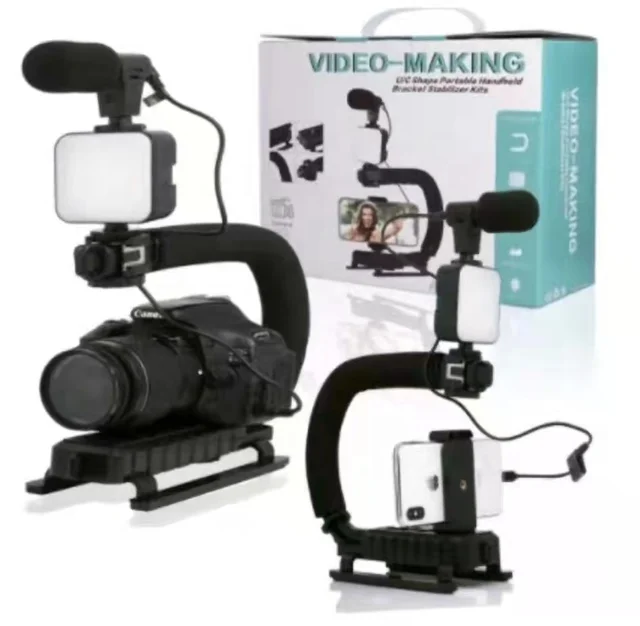 LionBolt%20Cellular%20and%20camera%20support%20stabilizer%20with%20light%20and%20microphone%20Tripod%20Kit%20-%20Image%206