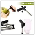 Stainless Steel Coconut Opener for Coconut Young Green Fresh Fruit Coconut Opener Kitchen Tool. 