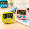 Digital clock timer Plastic cooking timer  Big screen kitchen digital timer Big voice reminder set time. 