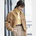 [Uniqlo Singapore Preorder] Corduroy Cropped Jacket/Fashion / Women /Jackets & Coats / Winter Jackets & Coats. 