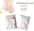 Foot masks exfoliation peeling. 