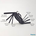 Fold-Up Bike Multi-Tool (8 tools in 1) - West Biking. 