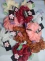 Double Layers Scrunchies အလှခေါင်းစည်းကြိုး. 