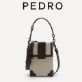 [Pedro] Singapore Preorder Tex Sling Bag - Dark Brown. 