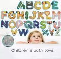 Bath Toys Foam Letters Alphabet Numbers Animals Toys Set Bath Time Fun For Kids Age 1, 2,3,4,5,6 Bath Toys. 