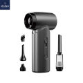 (Preorder) WIWU USB Rechargeable Hurricane Fan Handheld High Speed ​​Turbo Fan for Camping and Car Use Blowing and Suction 4 In 1 Design. 