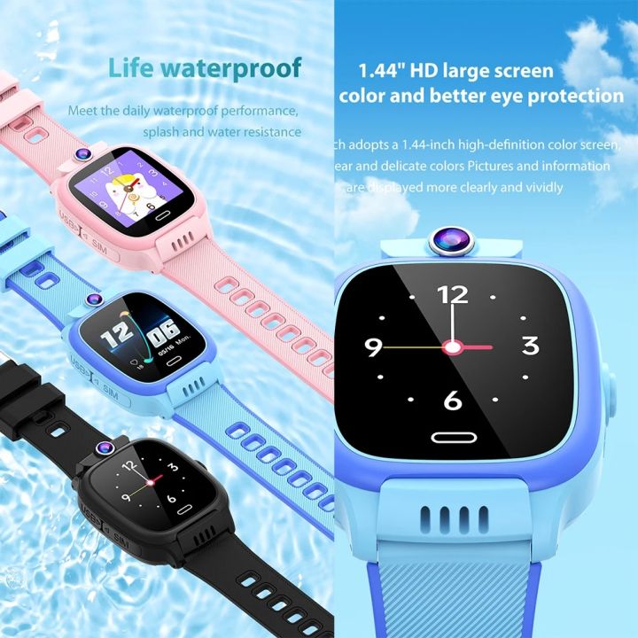 Tech%20Infinite%20Y36%20Kids%20Smartwatch%204G%20SIM%20Video%20Call%20Chat%20Camera%20WIFI%20Location%20SOS%20Message/Clock%20Waterproof%20Wristwatch%20Smartwatch%20Boys%20Girls%20For%20IOS%20Android%20-%20Image%203