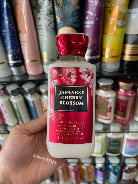 (Preorder)Bath%20&%20Body%20Works%20Japanese%20Cherry%20Blossom%20Daily%20Nourishing%20Body%20Lotion%20236ml.%20Genuine%20Product%20-%20Image%202