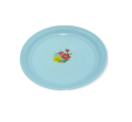 ကြွေရည်သုတ်လင်ဗန်း(11.5 Inch Round Enamelware Serving Tray). 