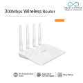 PIX-LINK WR21Q WIFI Router Repeater 802.11 b/g/n 2.4G 300Mbps 4 Antennas Router Repeater (US Plug). 