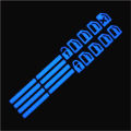 CAR LUMINOUS SWITCH WINDOW STICKERS (SAEADC064). 