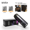 (Preorder) Sevich 2pcs 25g bald hair closure fiber powder (black) hair building fiber dyeing. 