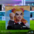 Demon Slayer: Kimetsu no Yaiba Kyojuro Rengoku Premium Perching Figure. 