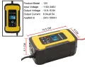 Intelligent LCD Display Lead Acid Battery Charger. 