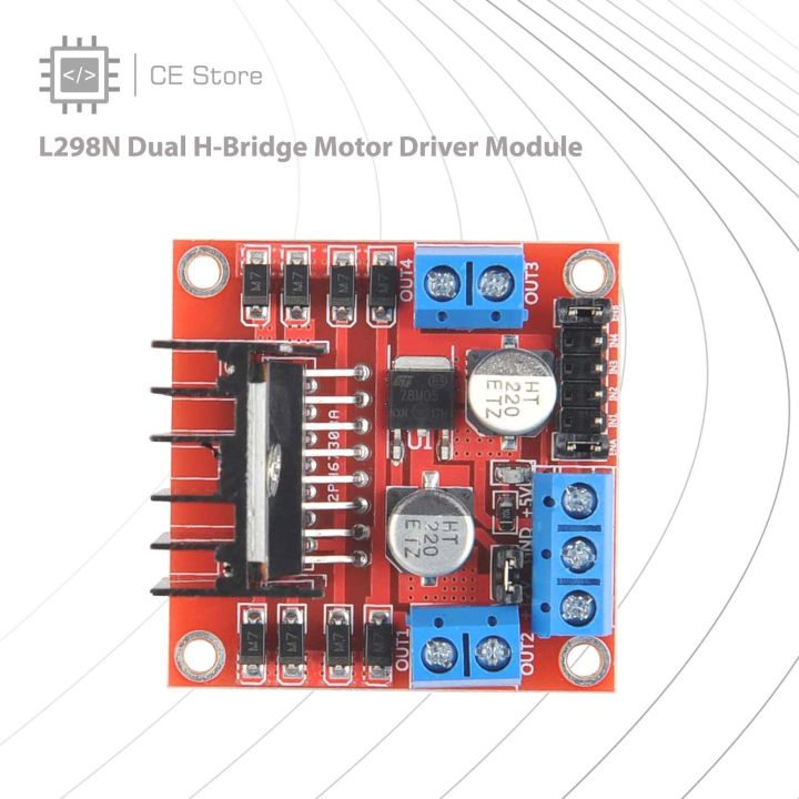 L298N Dual H-Bridge Motor Driver Module - CE Store