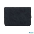 Faux Leather Laptop Sleeve - Rivacase (Water-Resistant). 