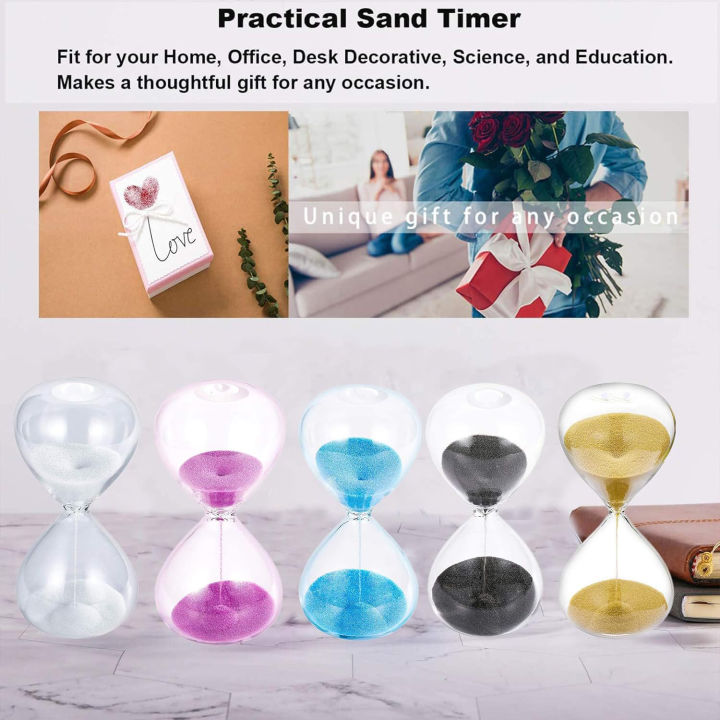 Hourglass%203-15%20Minute%20Sand%20Timer:%205.1%20Inch%20white%20Sand%20Clock,%20Large%20Sand%20Watch%203-15%20Min,%20Hour%20Glass%20Sandglass%20for%20Kids,%20Games,%20Classroom,%20Home,%20Desk,%20Office%20Decor%20-%20Image%206