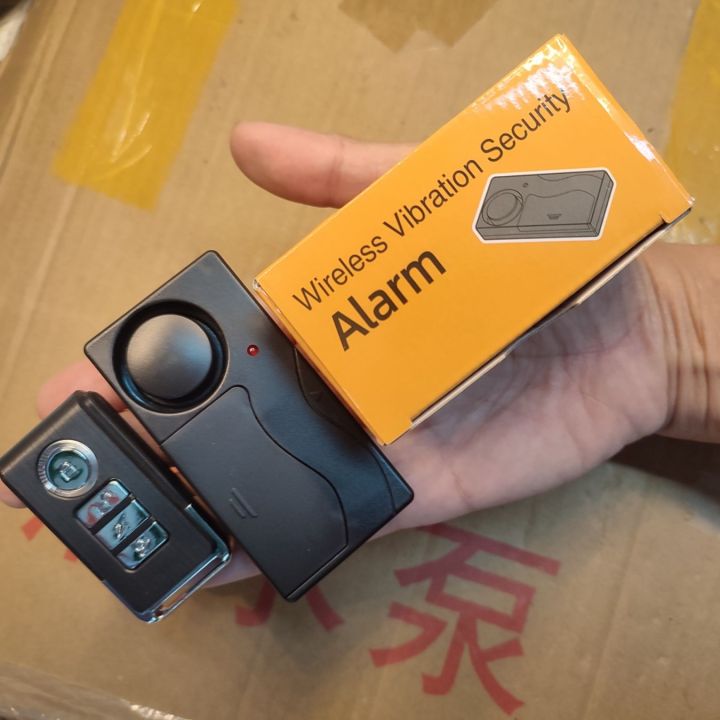 Vibration Sensor Alarm with Remote