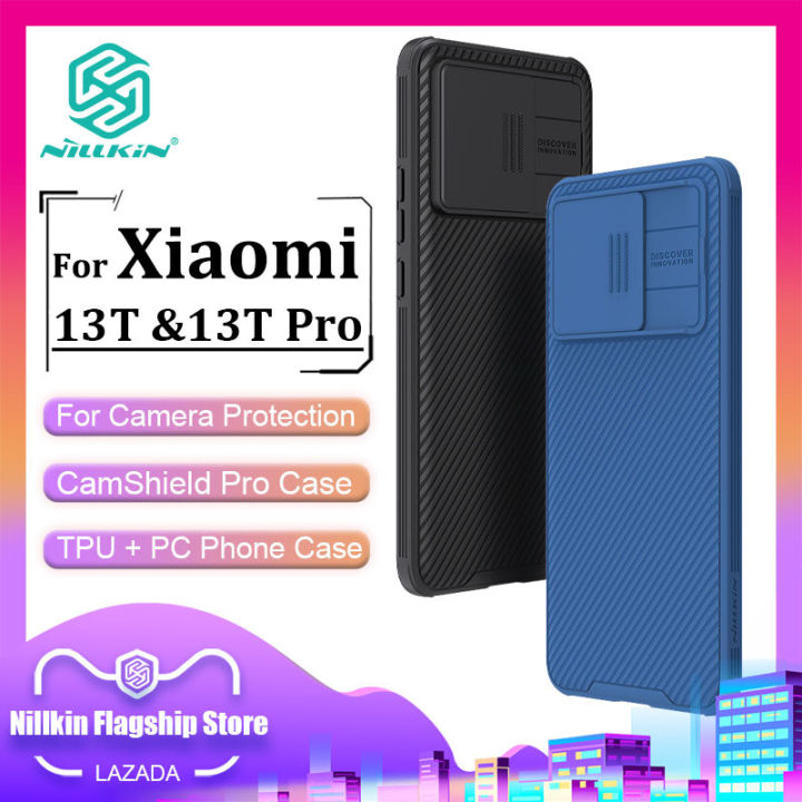 (Preorder) Nillkin Fashion Camera Protection Case for Xiaomi 13T 13T Pro K60 Ultra Special Phone Case TPU + PC Back Cover Camera Protection Shockproof Privacy ဖုန်းကာဗာ