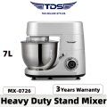 TDS/OTTO Heavy Duty Stand Mixer MX-0726. 