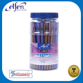 ELFEN BALL PEN LISO STORM ASST BLUE ( 50PCS/DRUM ). 
