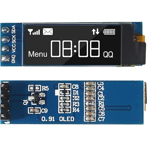 (Preorder)%20ACEIRMC%204-Pack%200.91"%20I2C%20OLED%20Display%20Module,%20I2C%20Display%20Module,%20OLED%20Display%20Driver,%20DC%203.3V~5V%204-Pin%20for%20STM32,%20AVR,%20Arduino,%20and%20Raspberry%20Pi%20(White)%20-%20Image%204