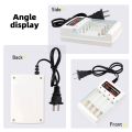 AA/AAA charger  AA/AAA 4 slots Batter-y Charger AA/AAA Ni-cd Fast Charging Rechargeable Smart US / EU Plug For 1.2V Batteries Charging. 
