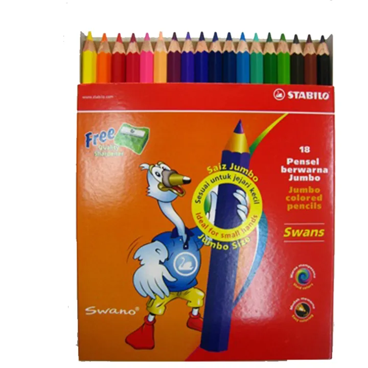STABILO%20Swans%20Jumbo%20Color%20Pencil%20Set%20-%2018pcs%20-%20Image%202
