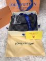 Louis Vuitton LV Initiales Reversible Belt Monogram Eclipse Taiga 40MM Black for Men-  Discover luxury and style. 