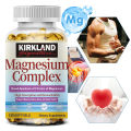 (Preorder)KIRKLAND Magnesium Complex Capsule Magnesium supplement 500mg for sleep and relaxation, stabilizes mood. 